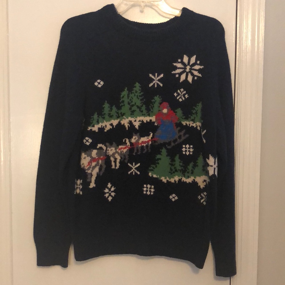 Lands’ End Sled-dog sweater